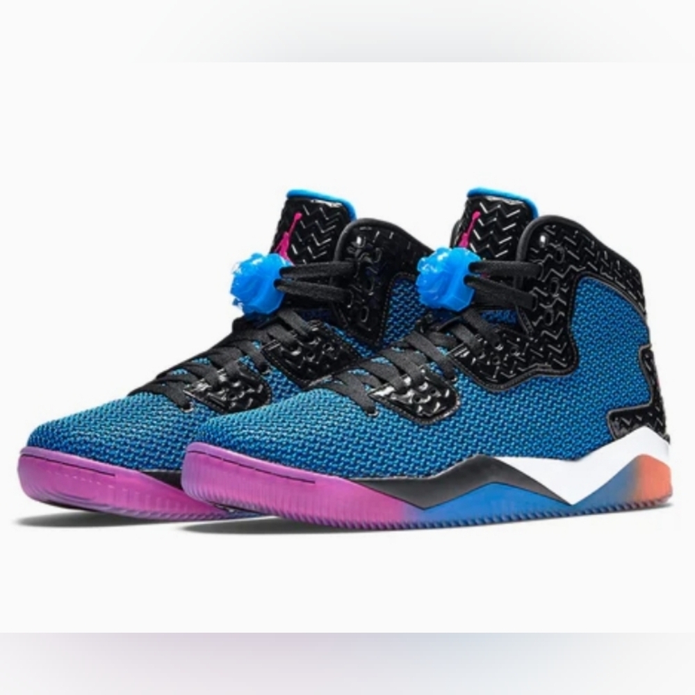 Air Jordan Spike Forty 'Photo Blue' 819952-029 Mens Blue And Pink Nike Air 10
